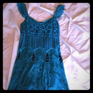 Betsey Johnson teal tunic